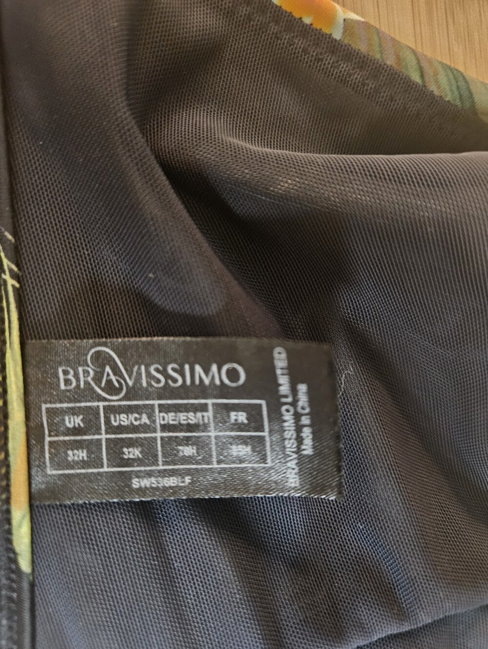 Bravissimo Whitsunday Bikini Top Floral 32H UK - 32K USA - Picture 3 of 6